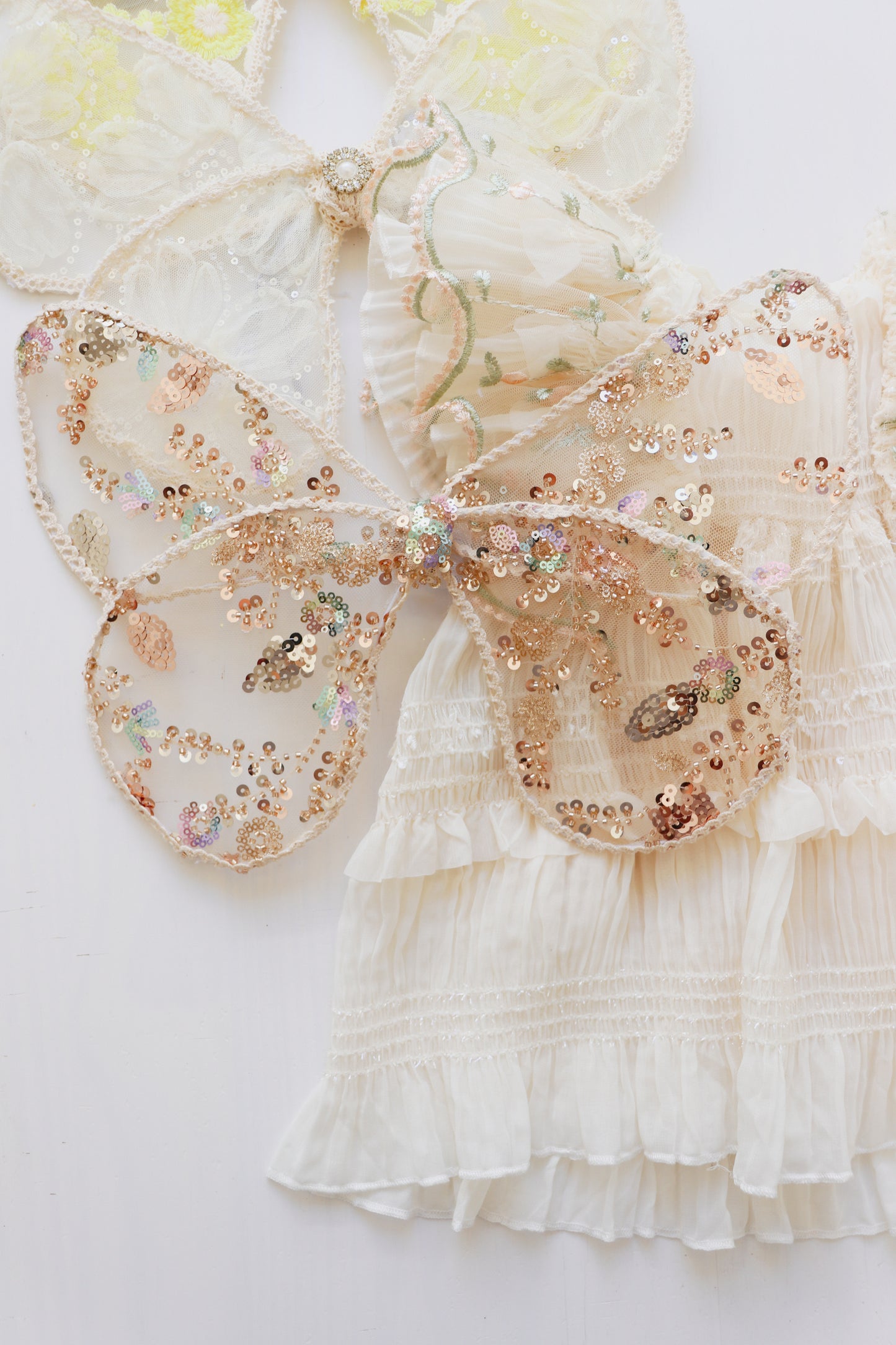 Floral fairy wings