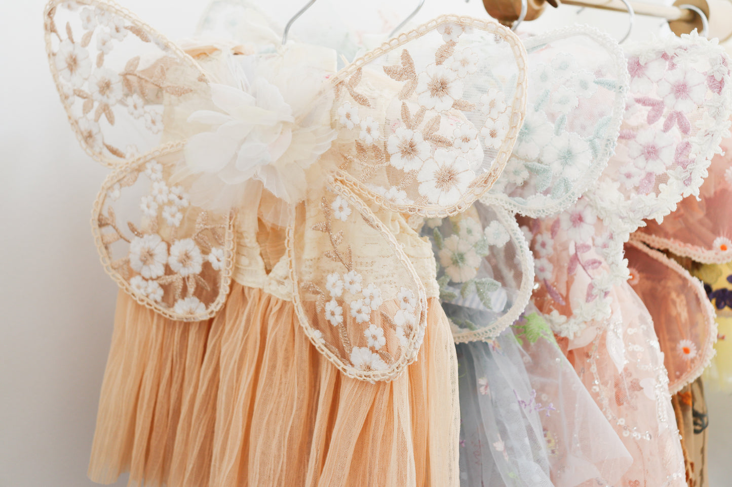 Floral fairy wings