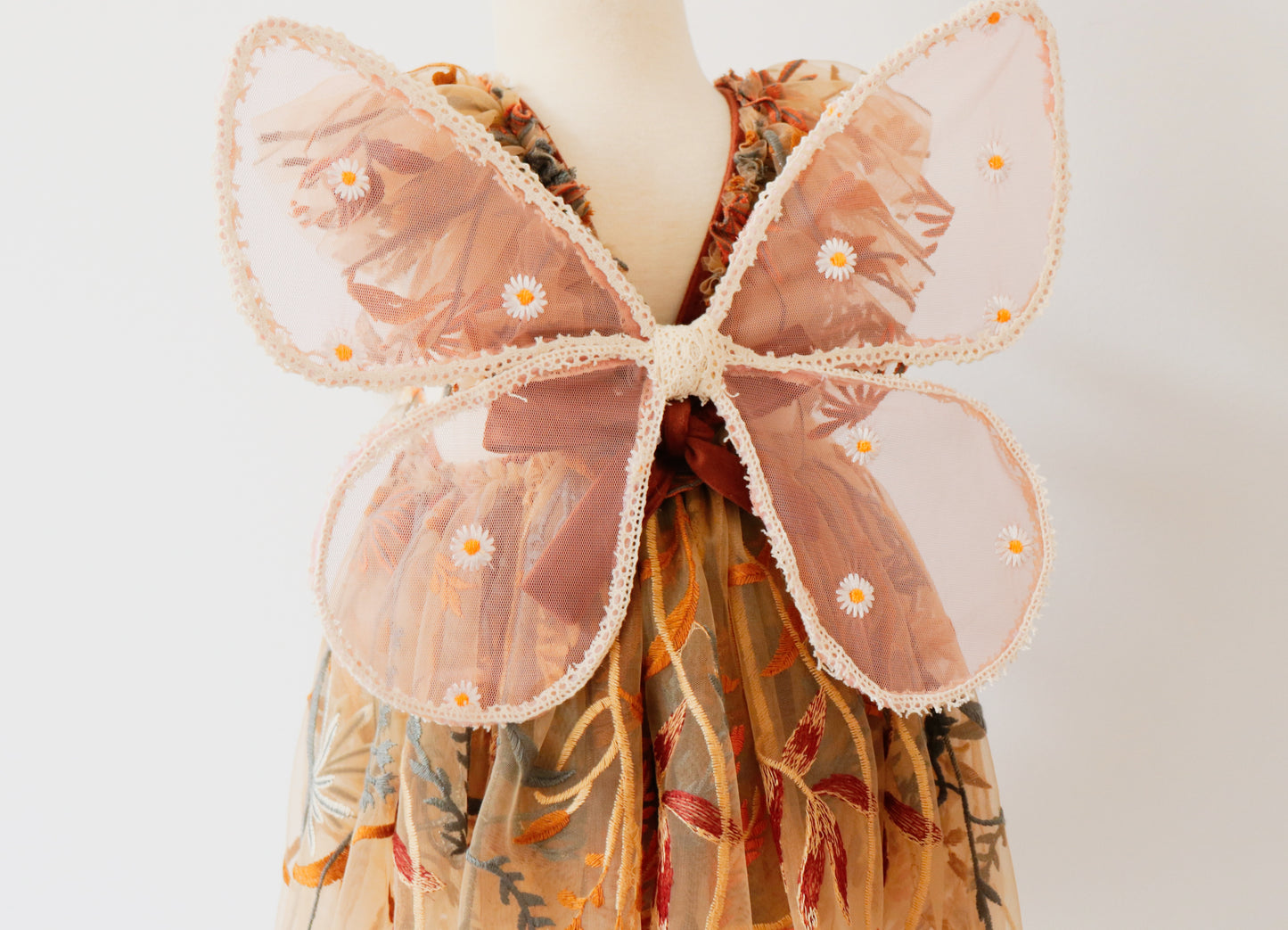 Floral fairy wings